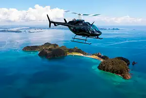 Scenic Helicopter Flight over Hole in the Rock